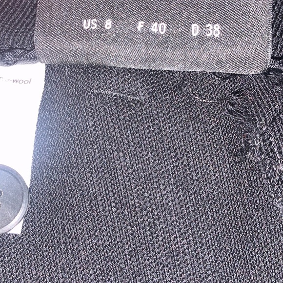 🖤 Akris Black Pleated Wide Leg Pants 🖤 - Picture 13 of 15